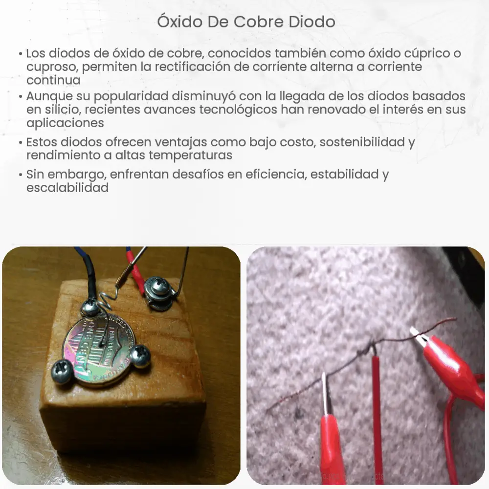 Óxido de cobre diodo