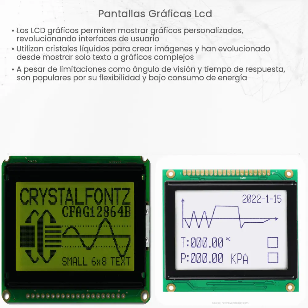 Pantallas gráficas LCD