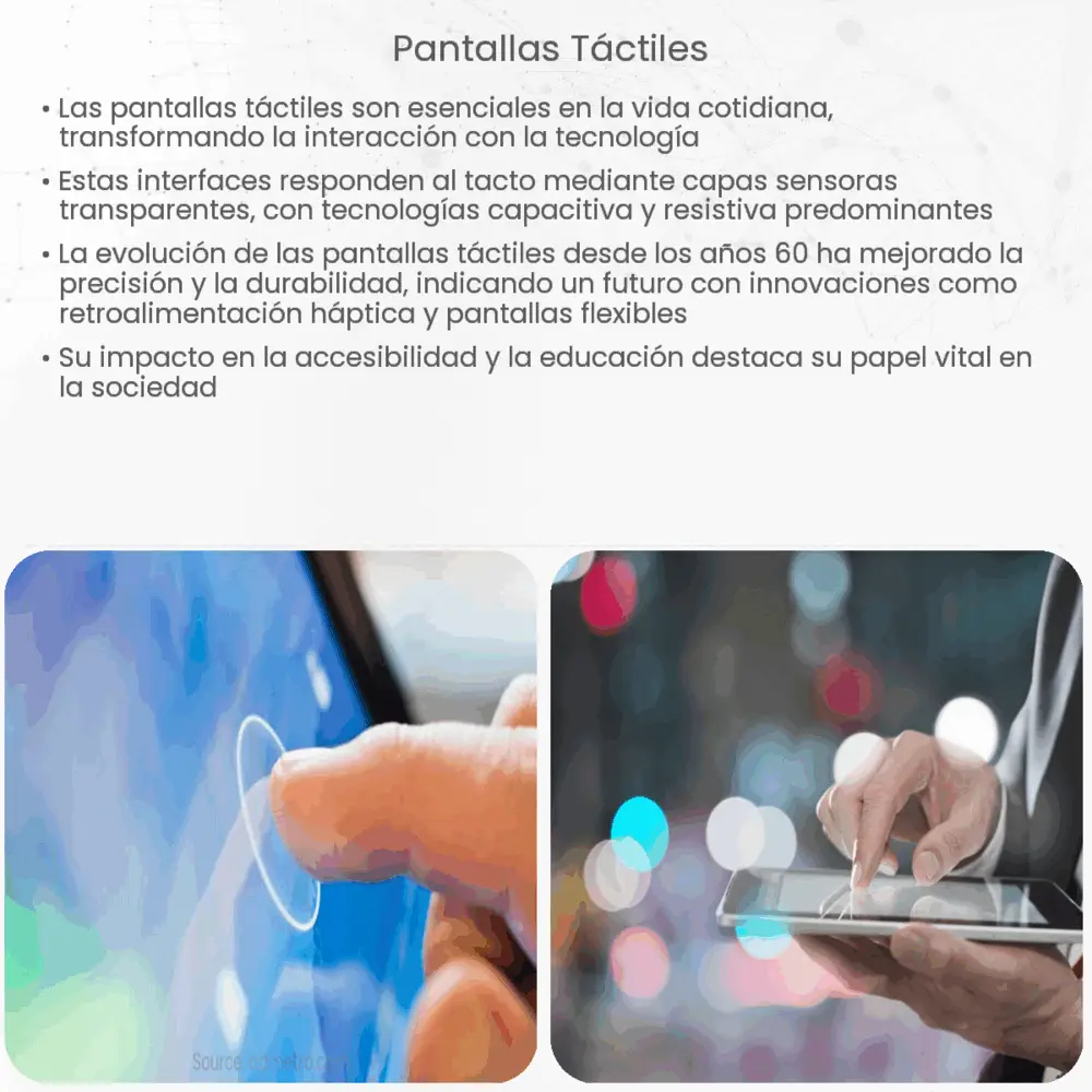 Pantallas táctiles