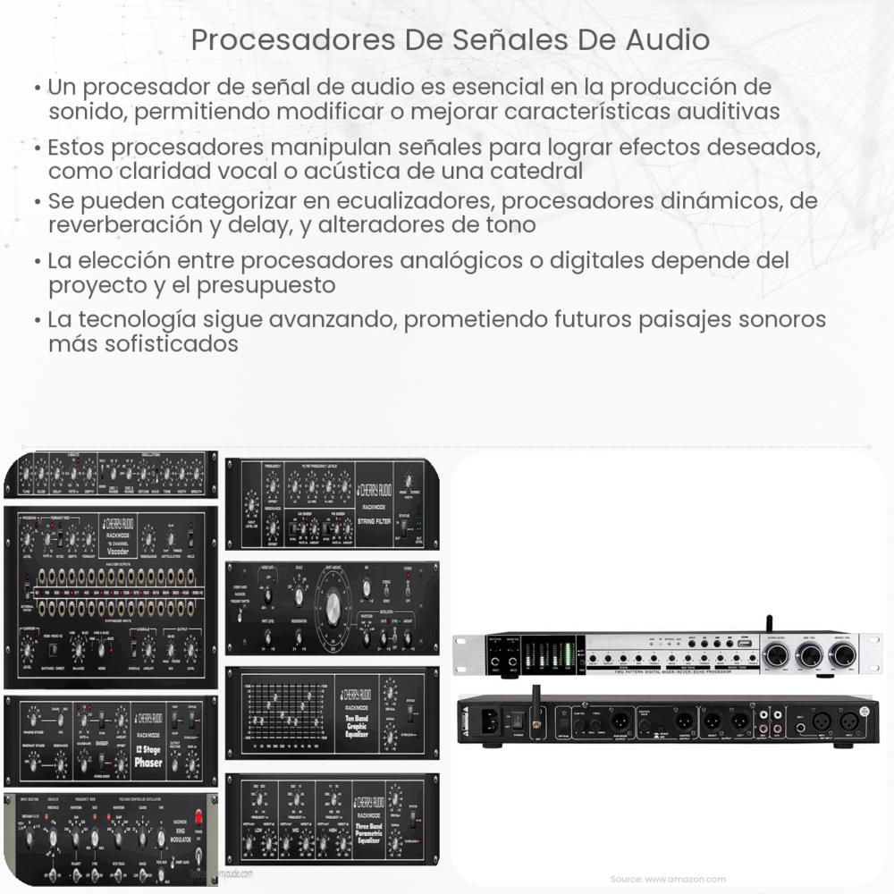 Procesadores de señales de audio