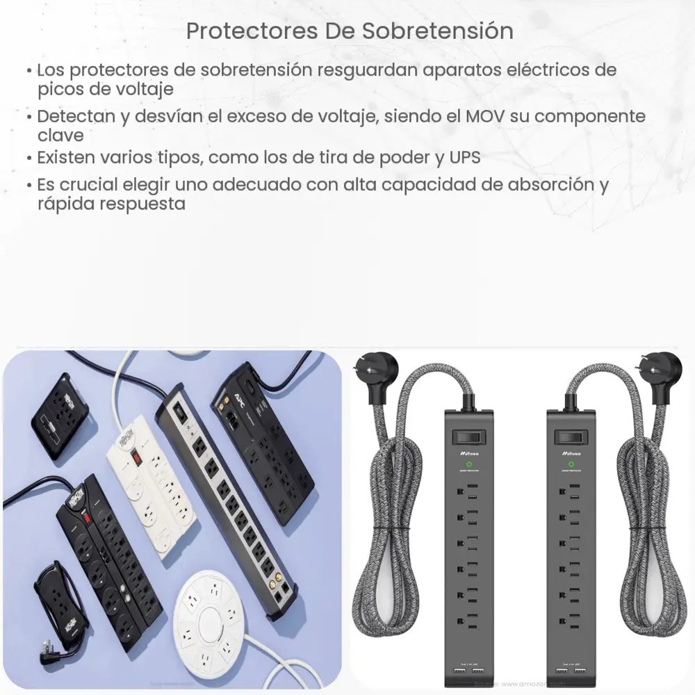 Protectores de sobretensión