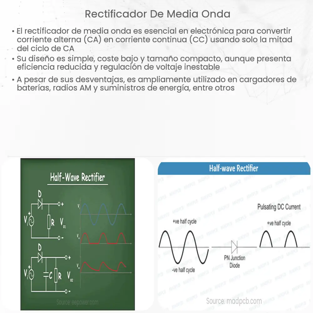 Rectificador de media onda