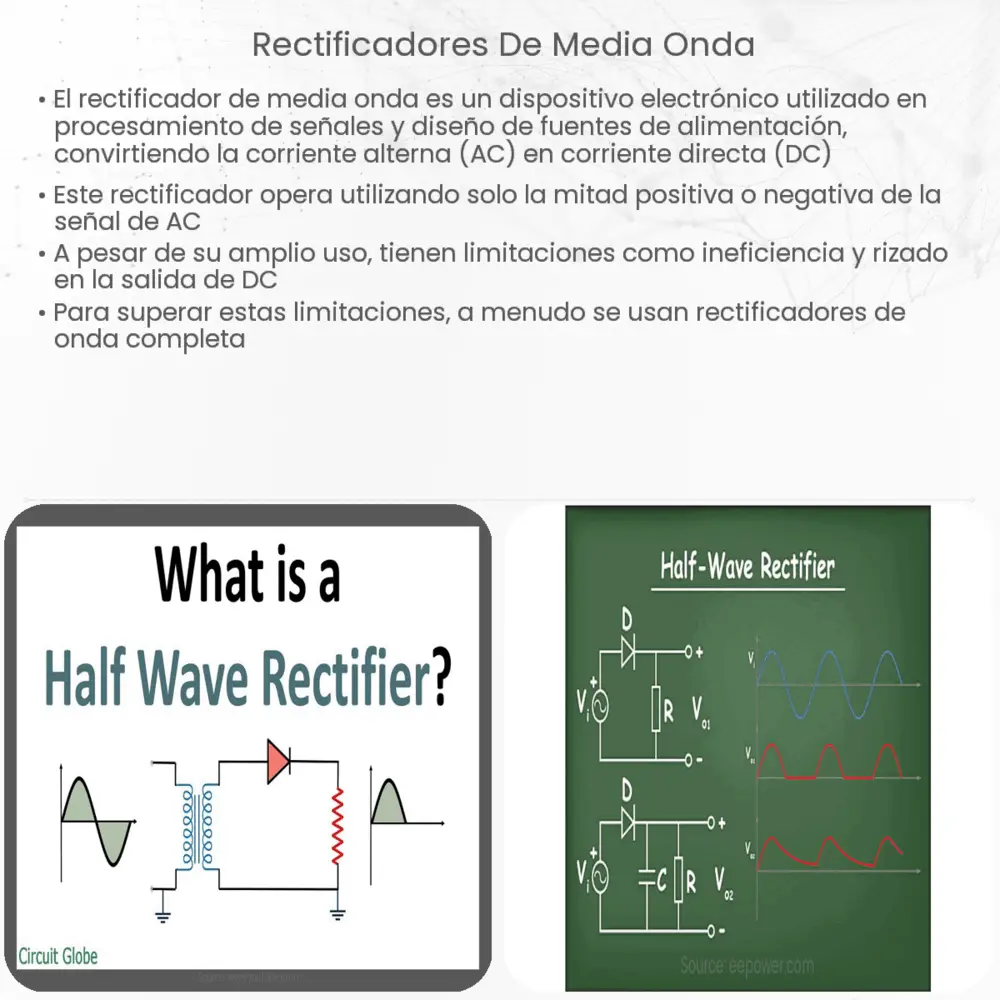 Rectificadores de media onda