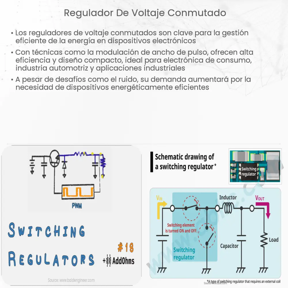 Regulador de voltaje conmutado