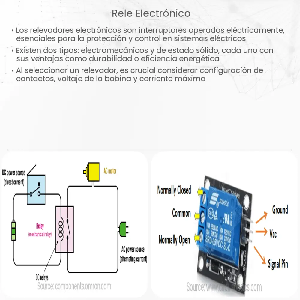 Rele electrónico