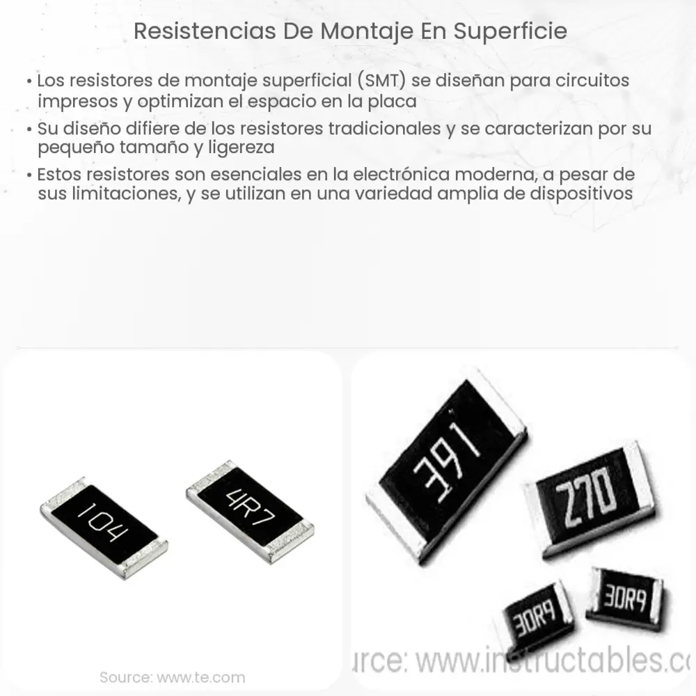 Resistencias de Montaje en Superficie