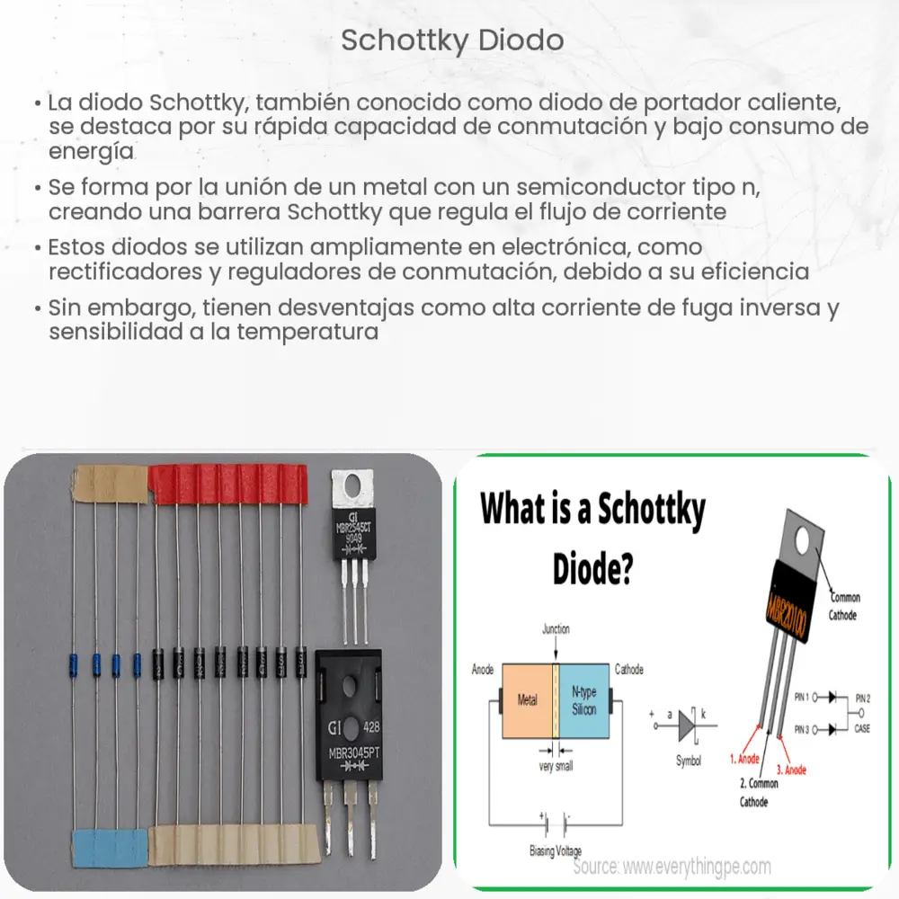 Schottky diodo
