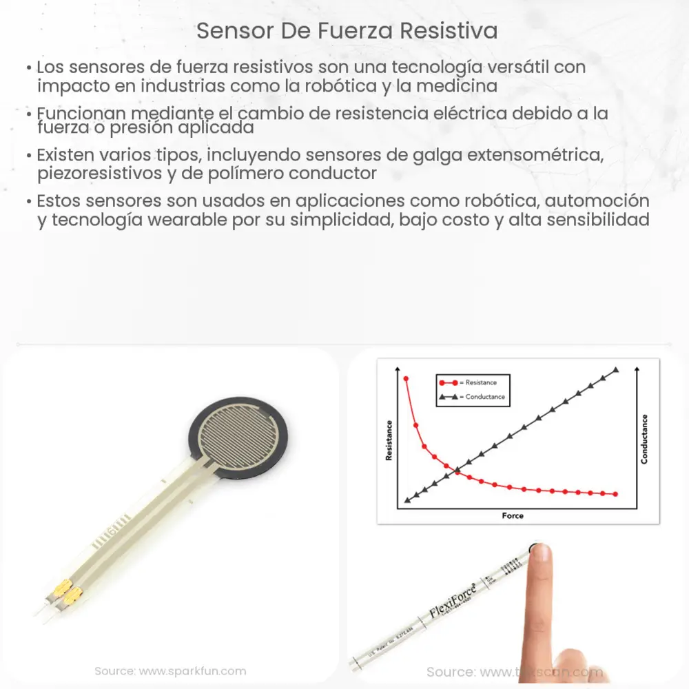 Sensor de fuerza resistiva