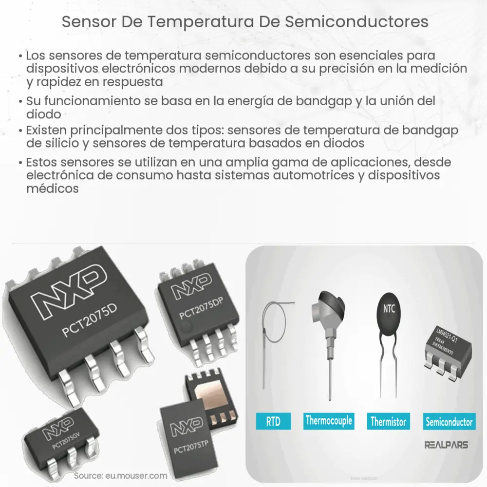 Sensor de temperatura de semiconductores