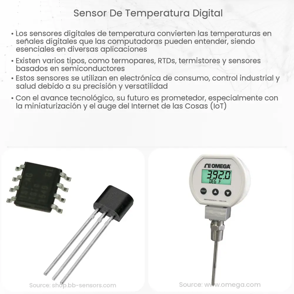 Sensor de temperatura digital