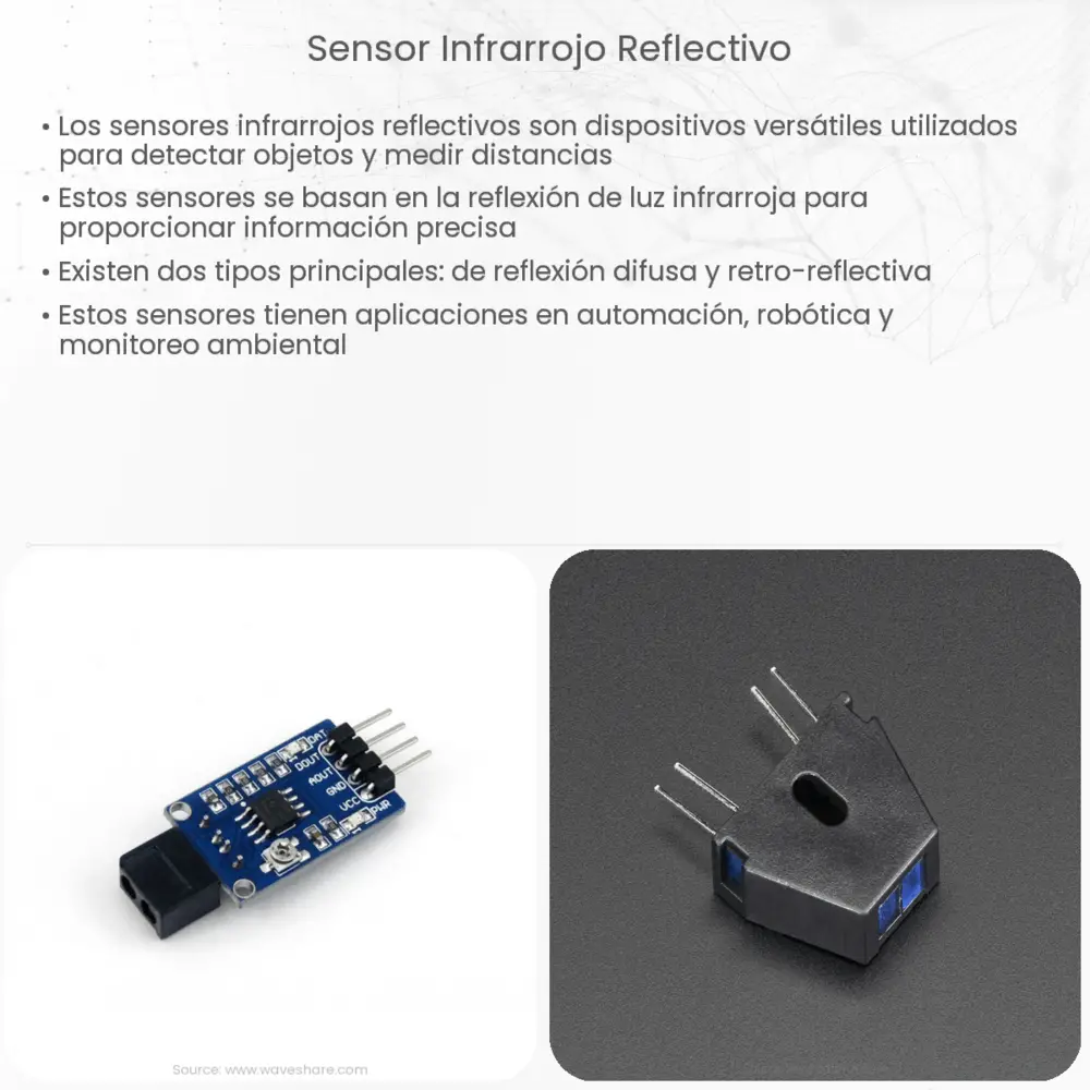 Sensor infrarrojo reflectivo  How it works, Application & Advantages