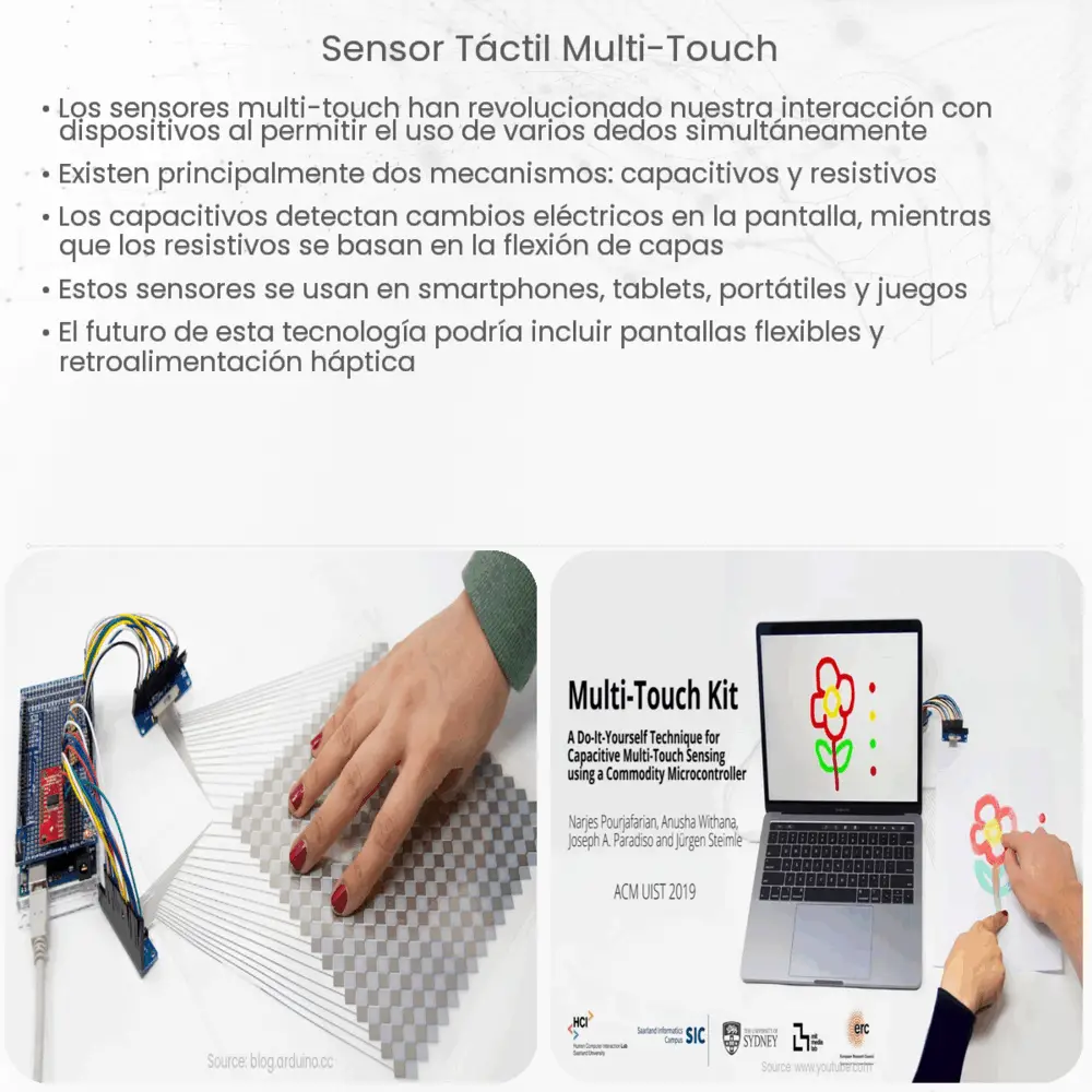 Sensor táctil Multi-Touch
