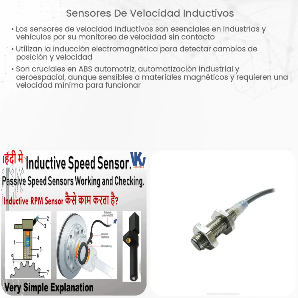 Sensores de Velocidad Inductivos