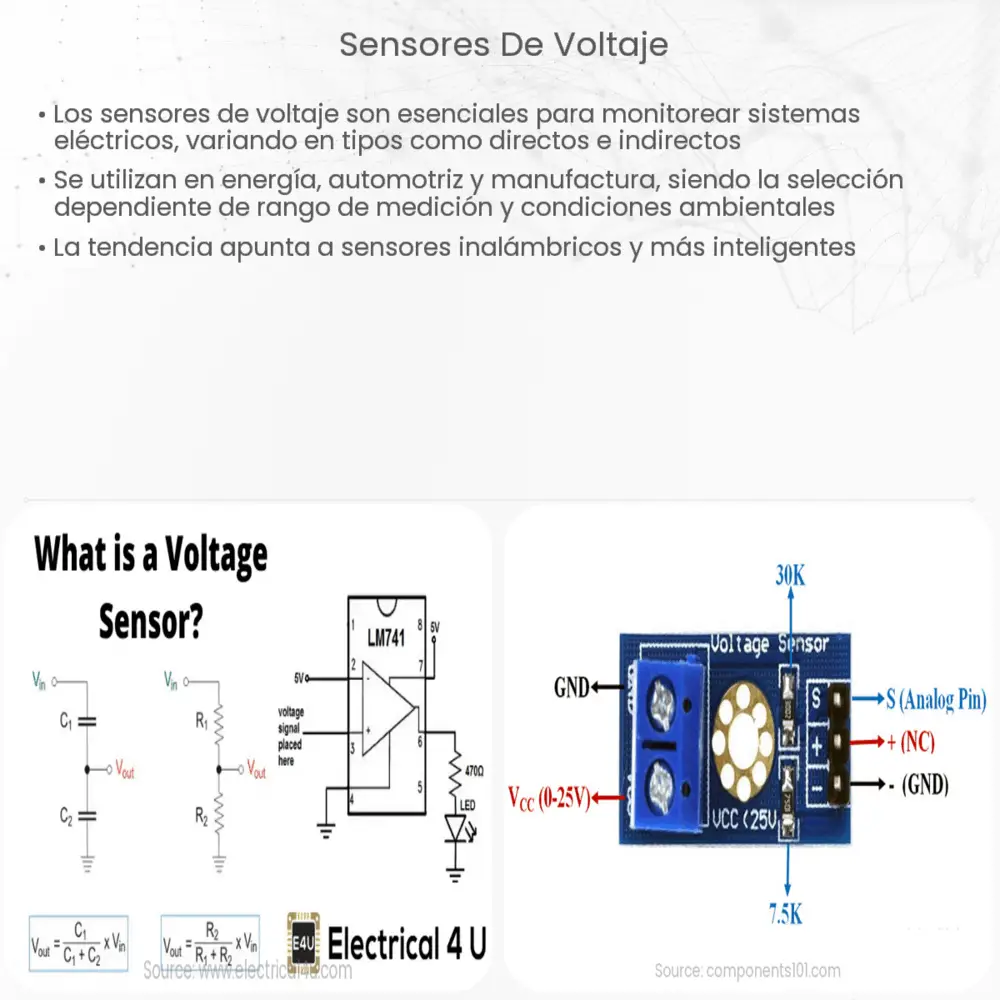 Sensores de voltaje