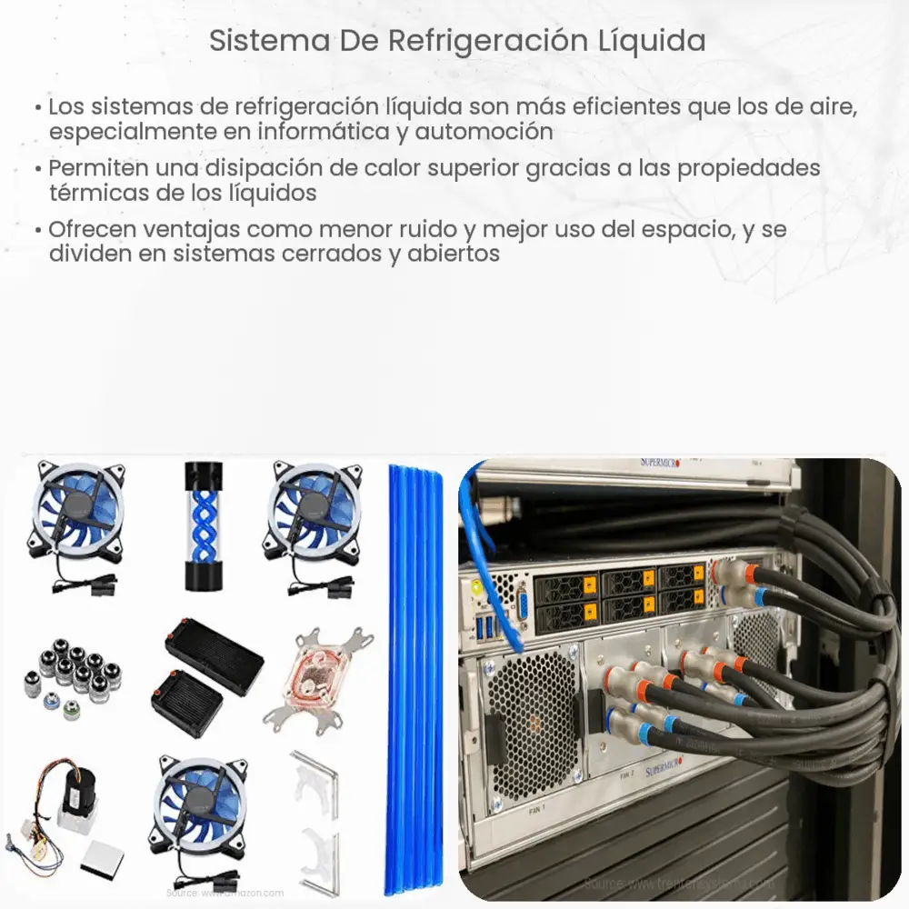 sistema de refrigeración líquida
