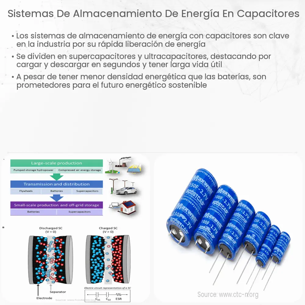 Sistemas de Almacenamiento de Energía en Capacitores