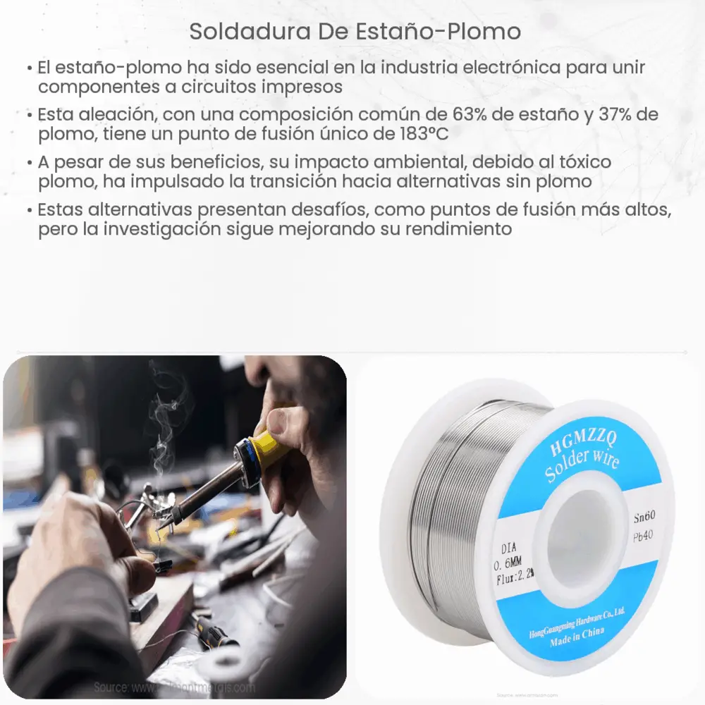 Soldadores de estaño eléctricos para reparar componentes