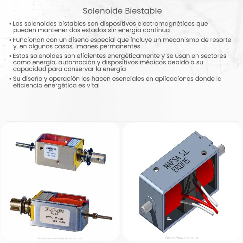 Solenoide biestable