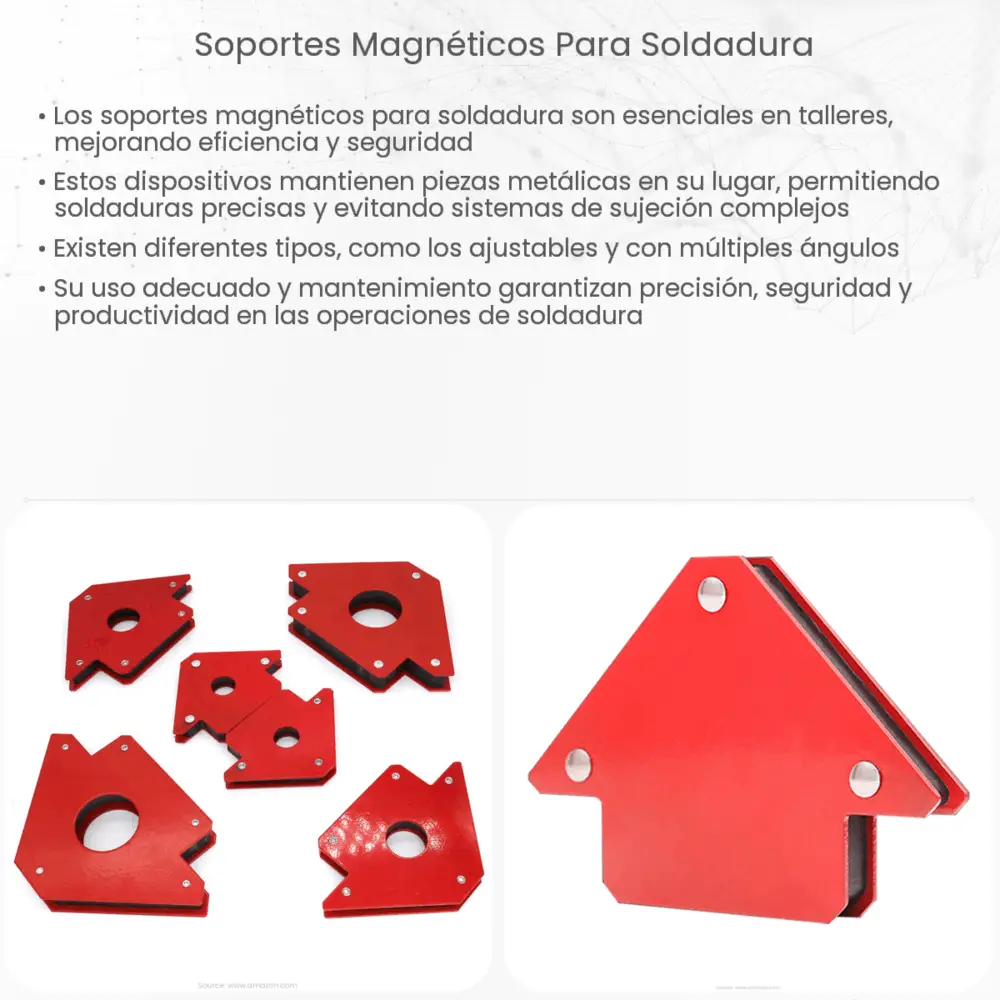Soportes Magnéticos para Soldadura