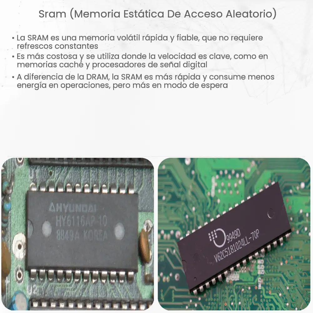 SRAM (Memoria Estática de Acceso Aleatorio)