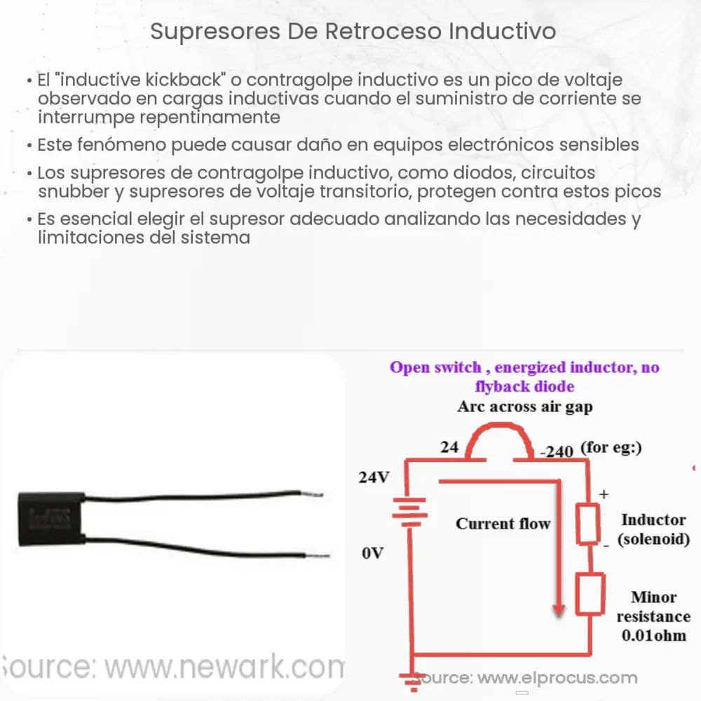 Supresores de retroceso inductivo
