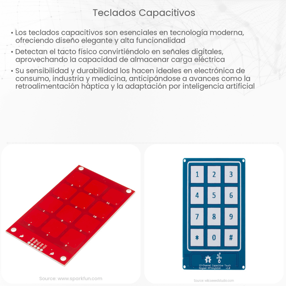 Teclados capacitivos