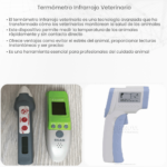 Termómetro infrarrojo veterinario