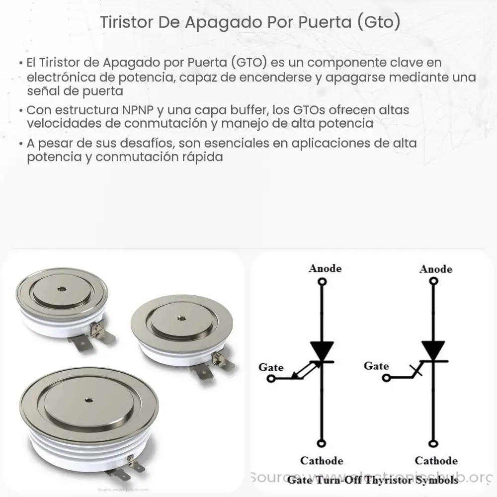 Tiristor de apagado por puerta (GTO)