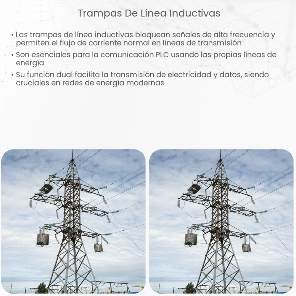 Trampas de línea inductivas