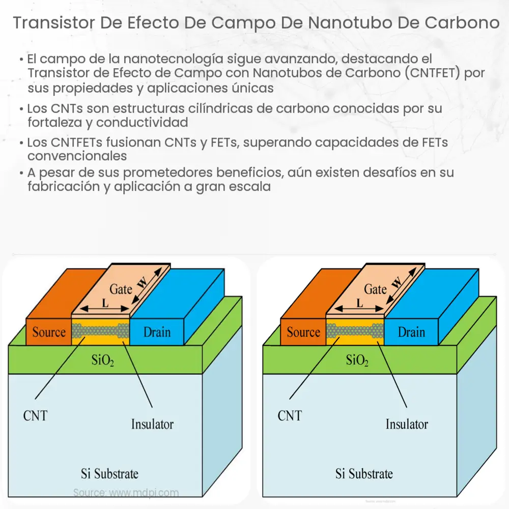 Transistor de Efecto de Campo de Nanotubo de Carbono
