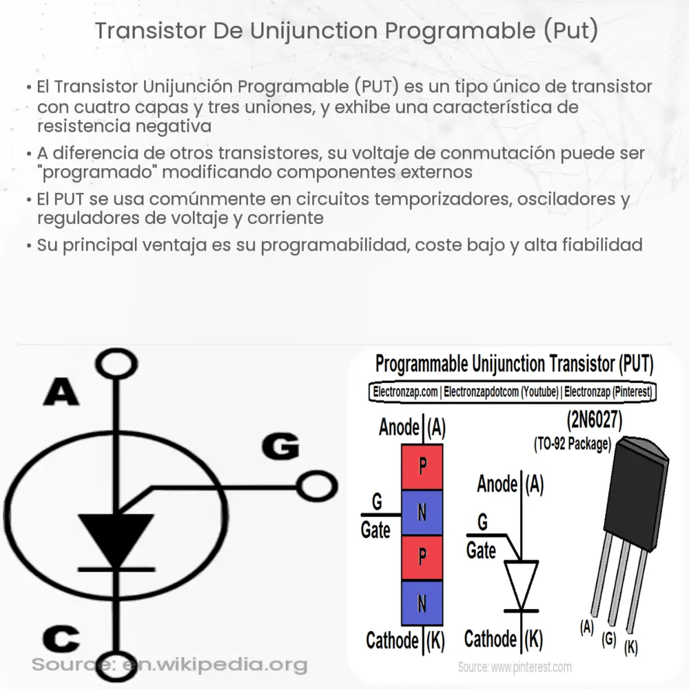 Transistor de Unijunction Programable (PUT)