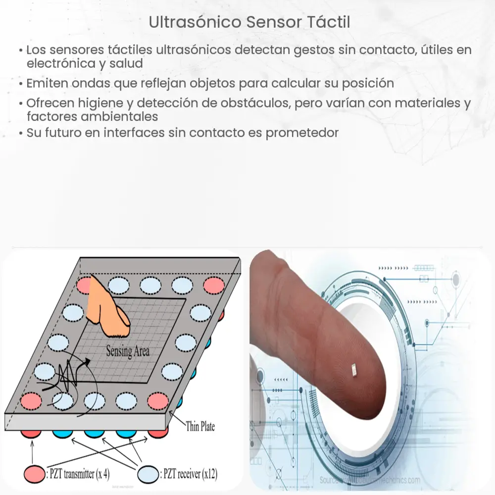 Ultrasónico Sensor táctil