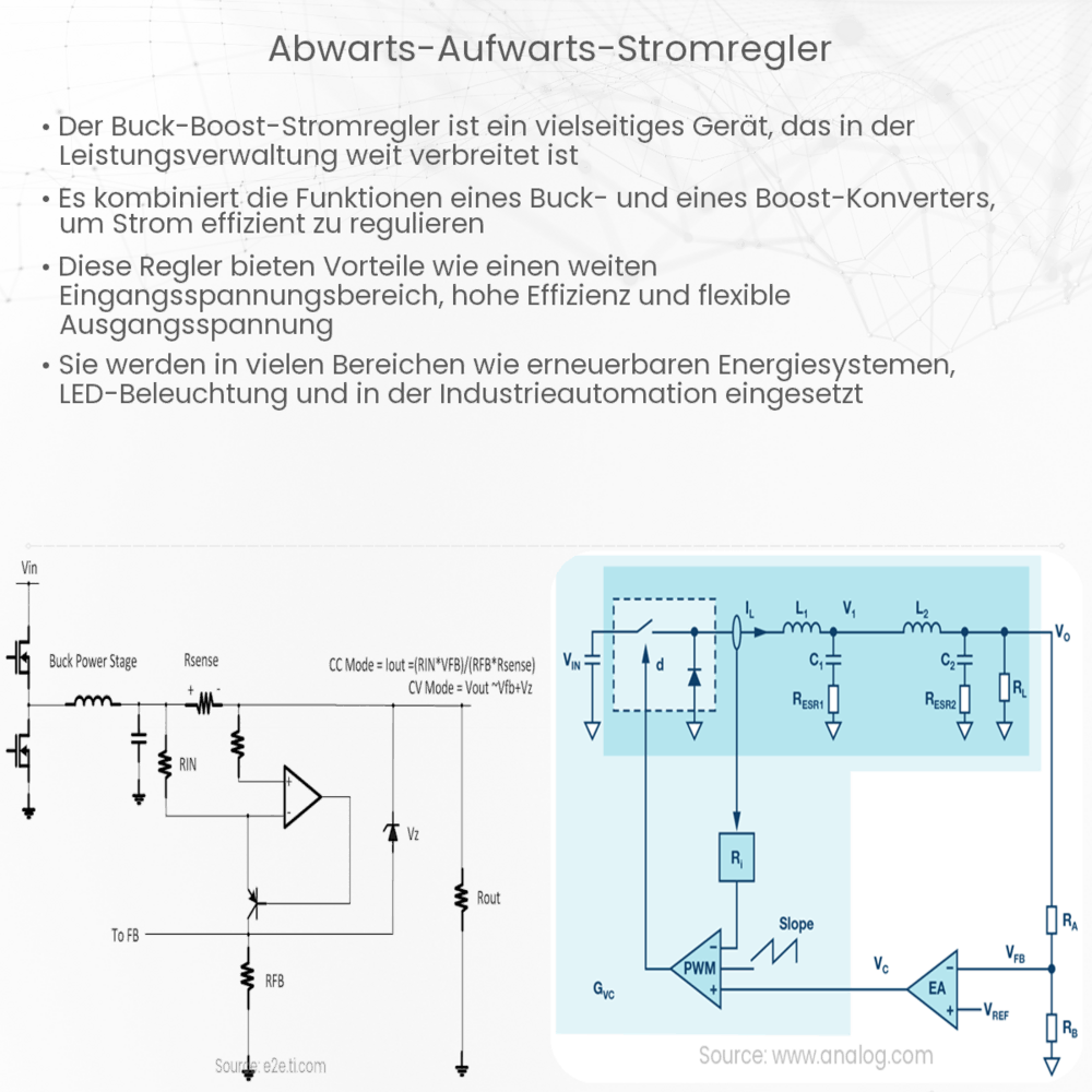 Abwärts-Aufwärts-Stromregler