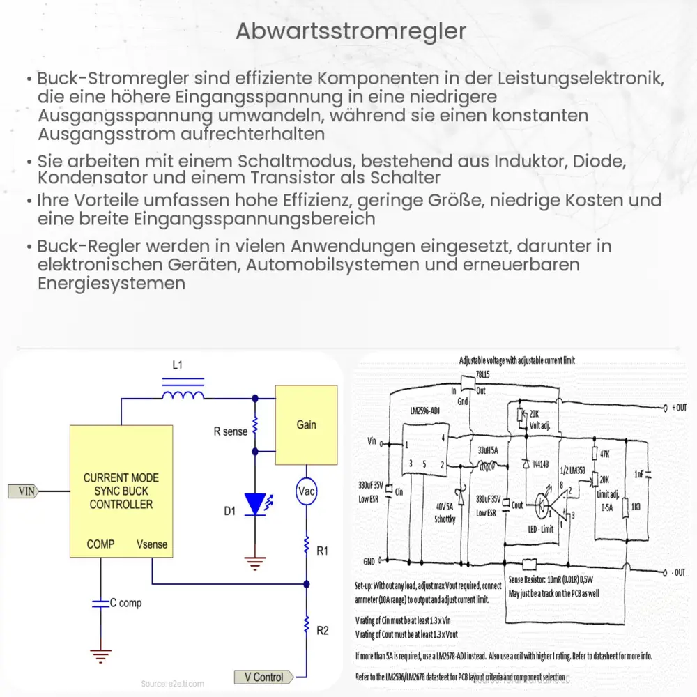 Abwärtsstromregler