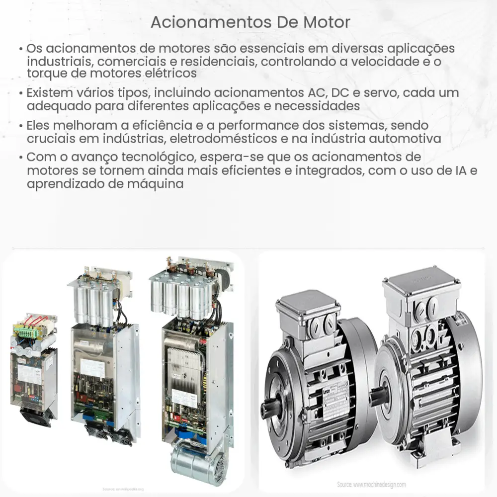 Acionamentos de motor