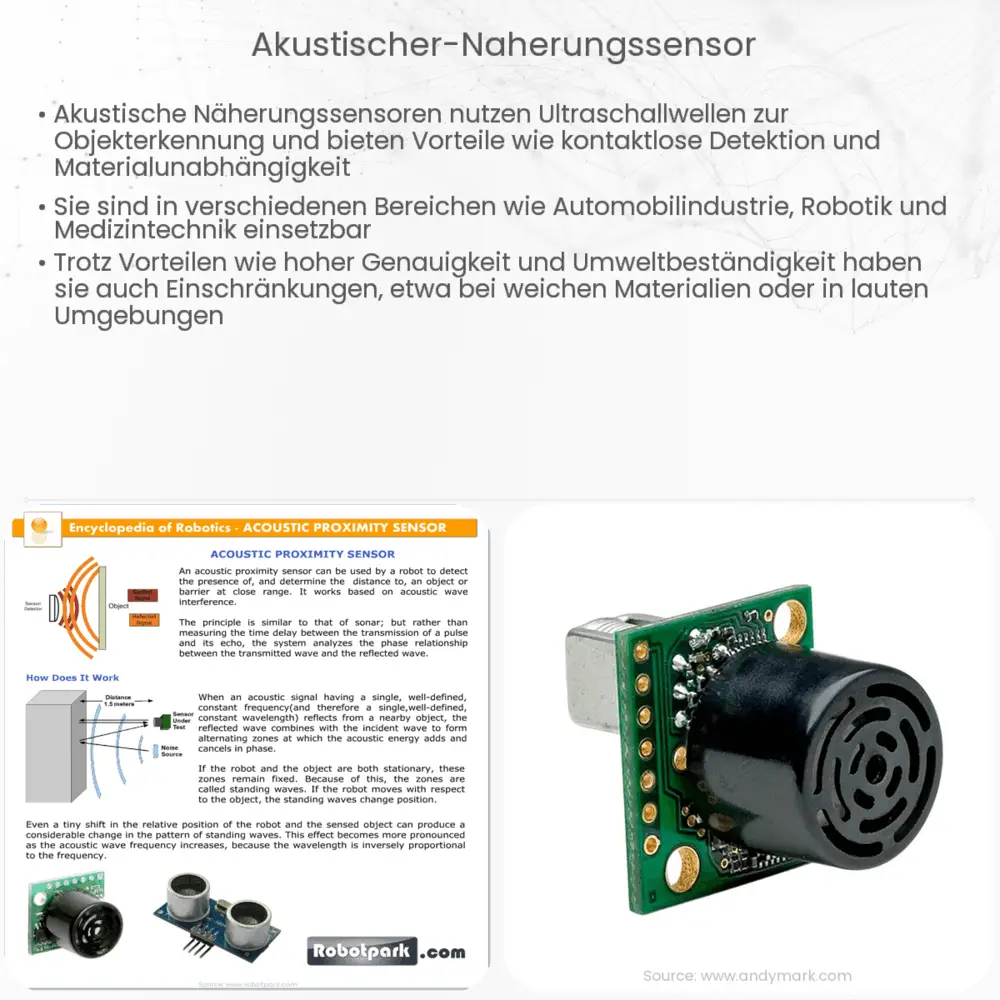 Akustischer Näherungssensor