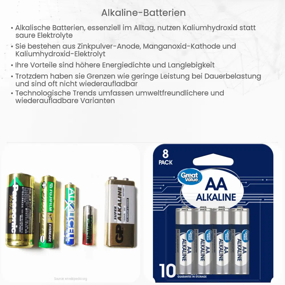 Alkaline-Batterien