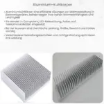 Aluminium-Kühlkörper