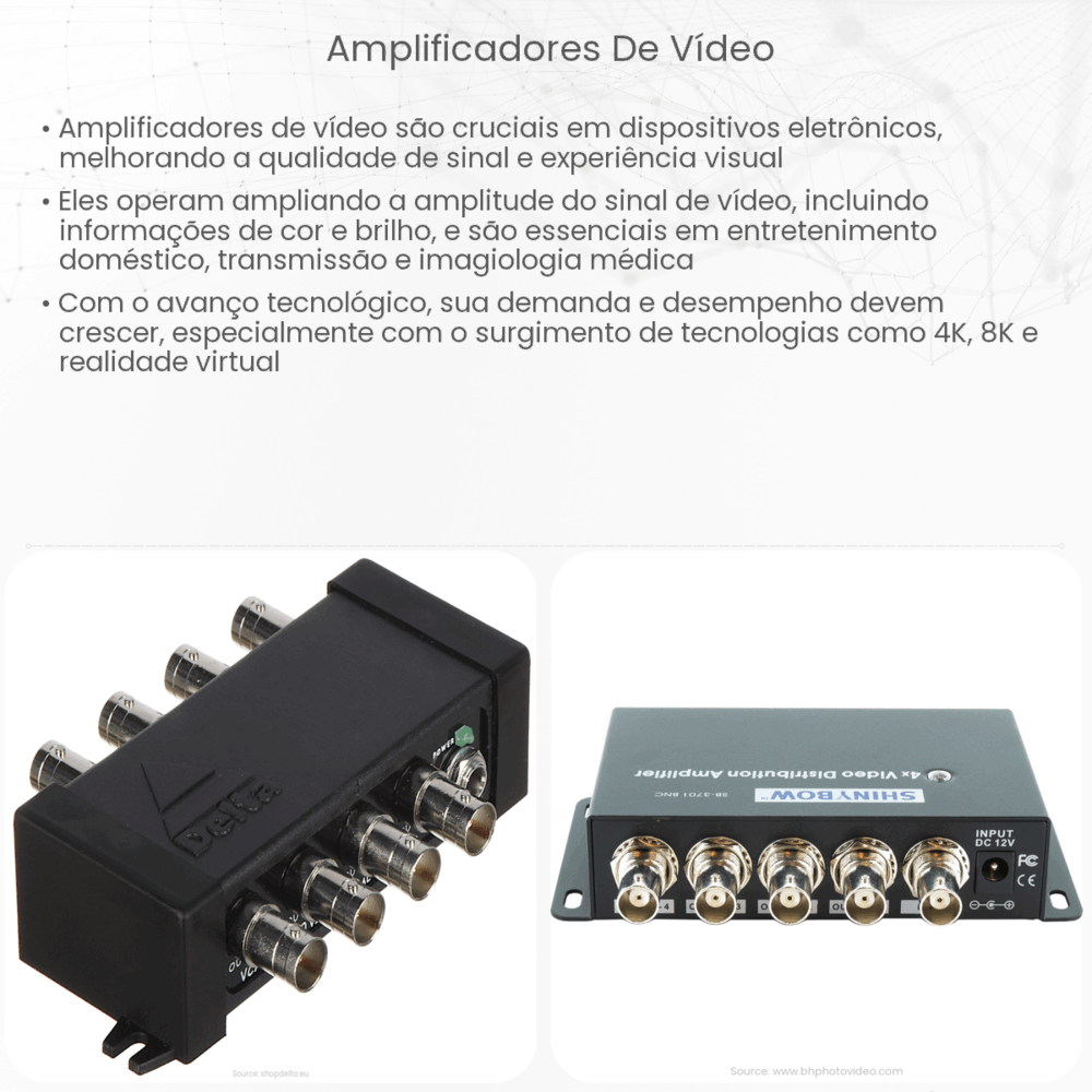 Amplificadores de vídeo