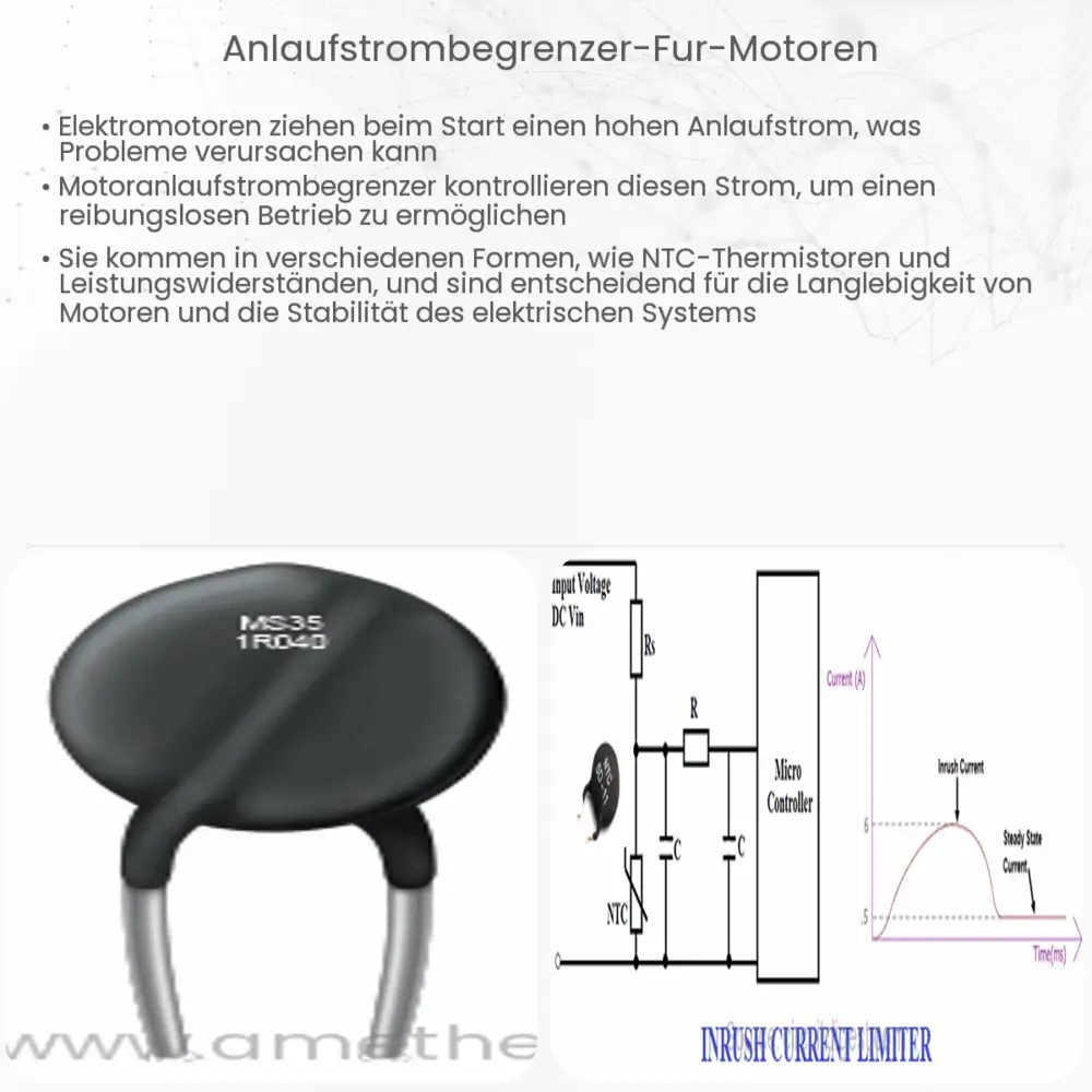 Anlaufstrombegrenzer für Motoren