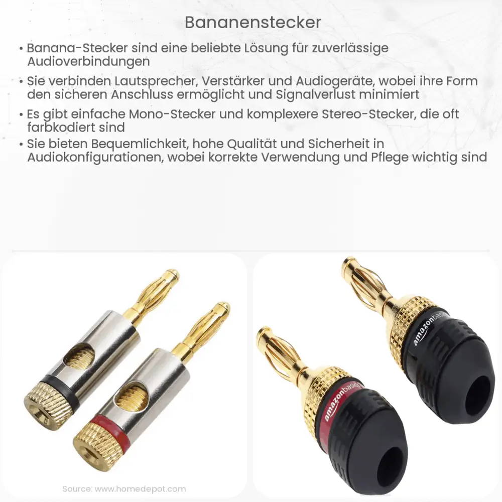 Bananenstecker