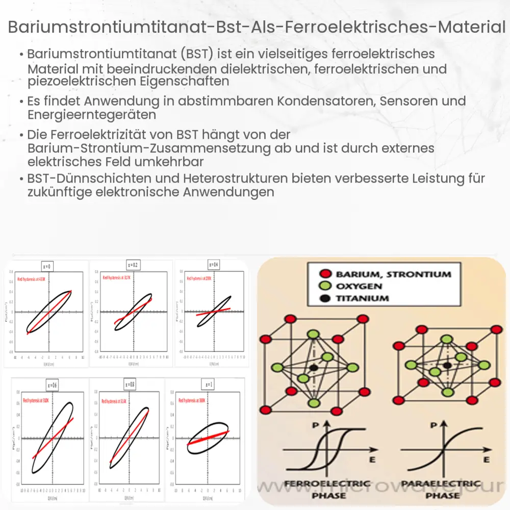 Bariumstrontiumtitanat (BST) als Ferroelektrisches Material