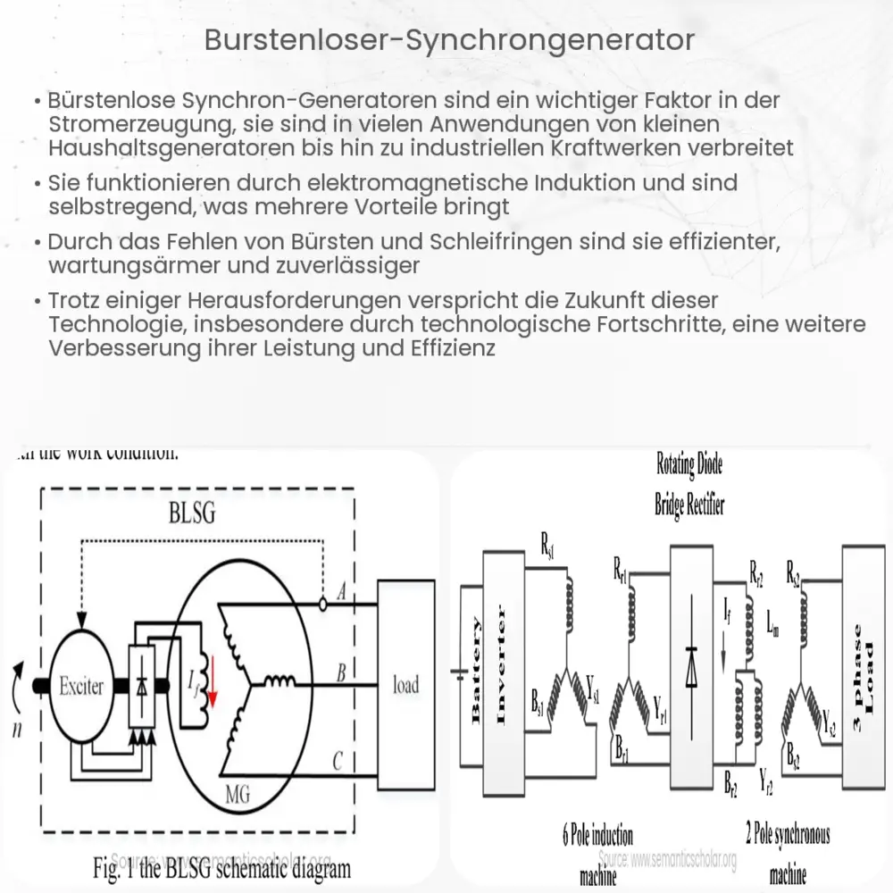 Bürstenloser Synchrongenerator