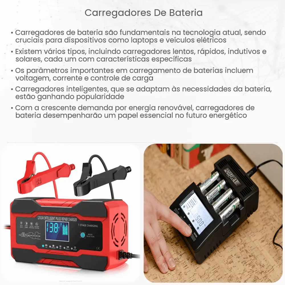 Carregadores de bateria