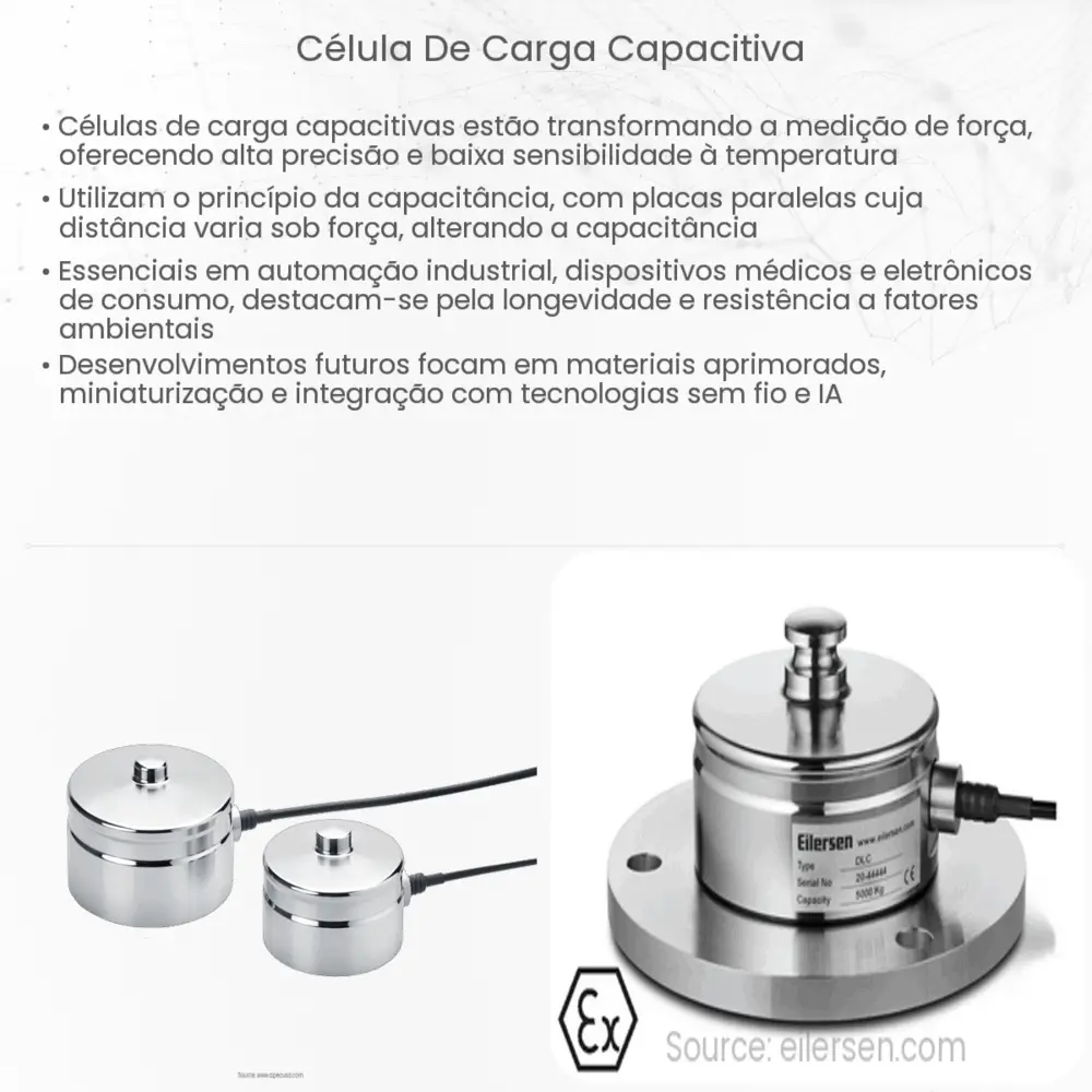 Célula de carga capacitiva