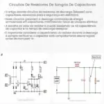Circuitos de resistores de sangria de capacitores