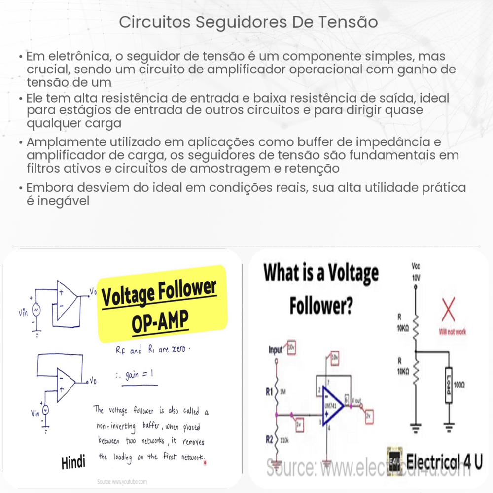 Circuitos seguidores de tensão