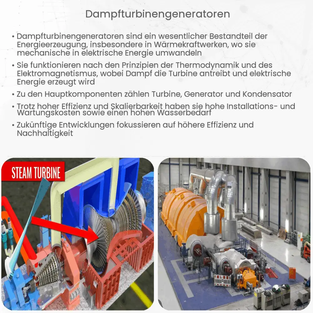 Dampfturbinengeneratoren