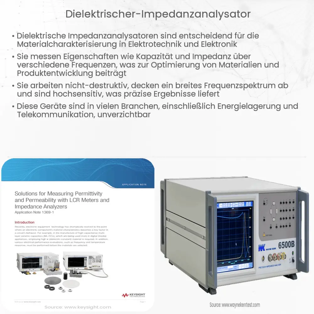 Dielektrischer Impedanzanalysator
