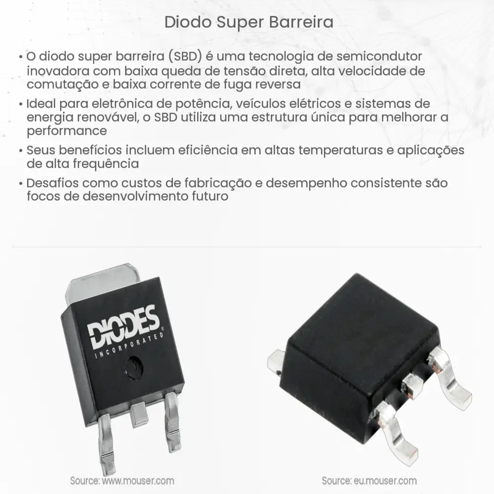 Diodo super barreira